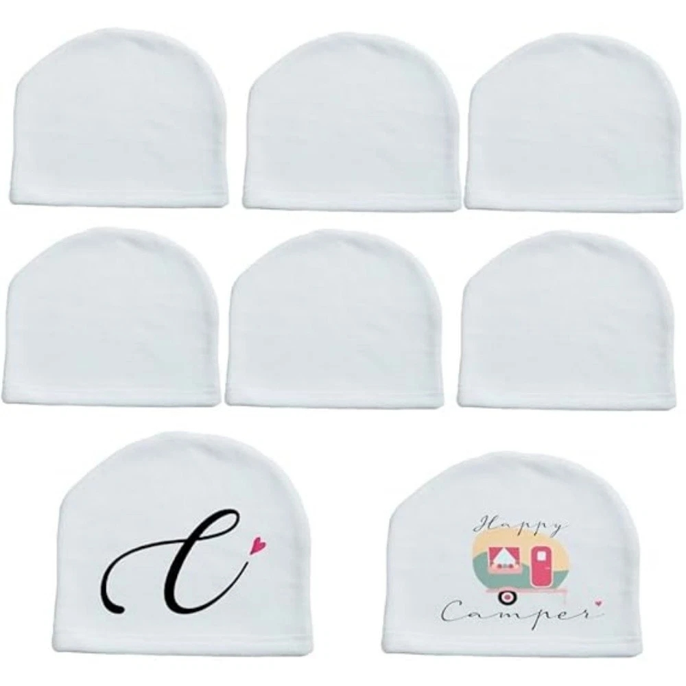 Hat Sublimation Blank - 20 упаковок, сублимационная пустая вязаная шапка