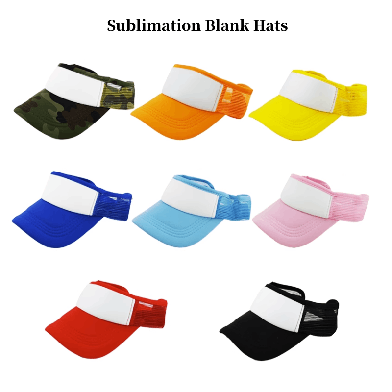 10 шт. модных пустых кепок для – обзор и цена Hat Sublimation Blank